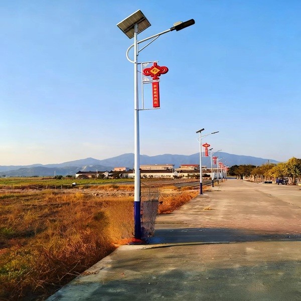 Southeast Asian Installation project of 1120 LED solar streetlights