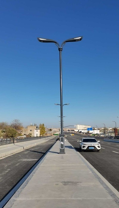 Central Asia's green energy transition: 526 solar streetlights project successfully delivered