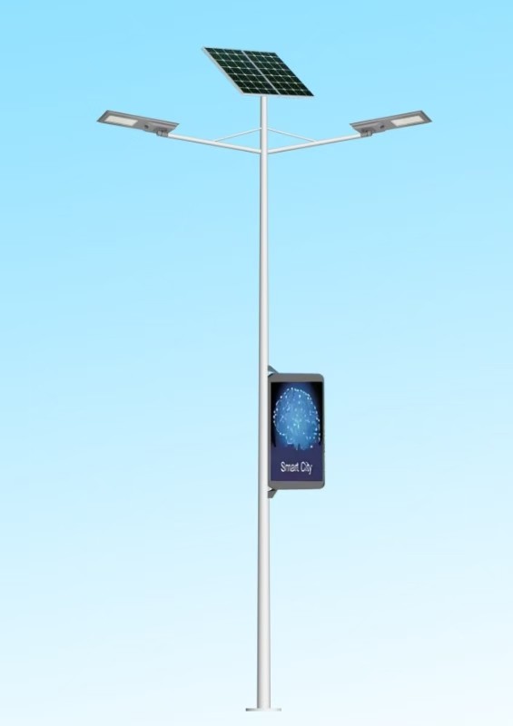 Kenya 12-meter smart solar street light project