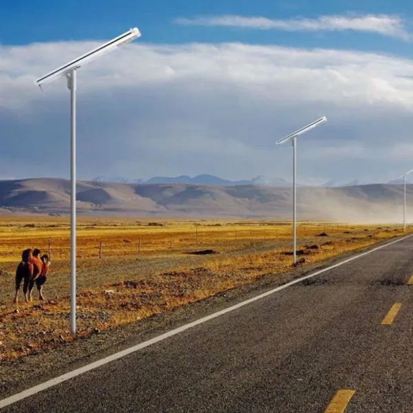 Gansu Province's green energy transition: 526 solar streetlights project successfully delivered