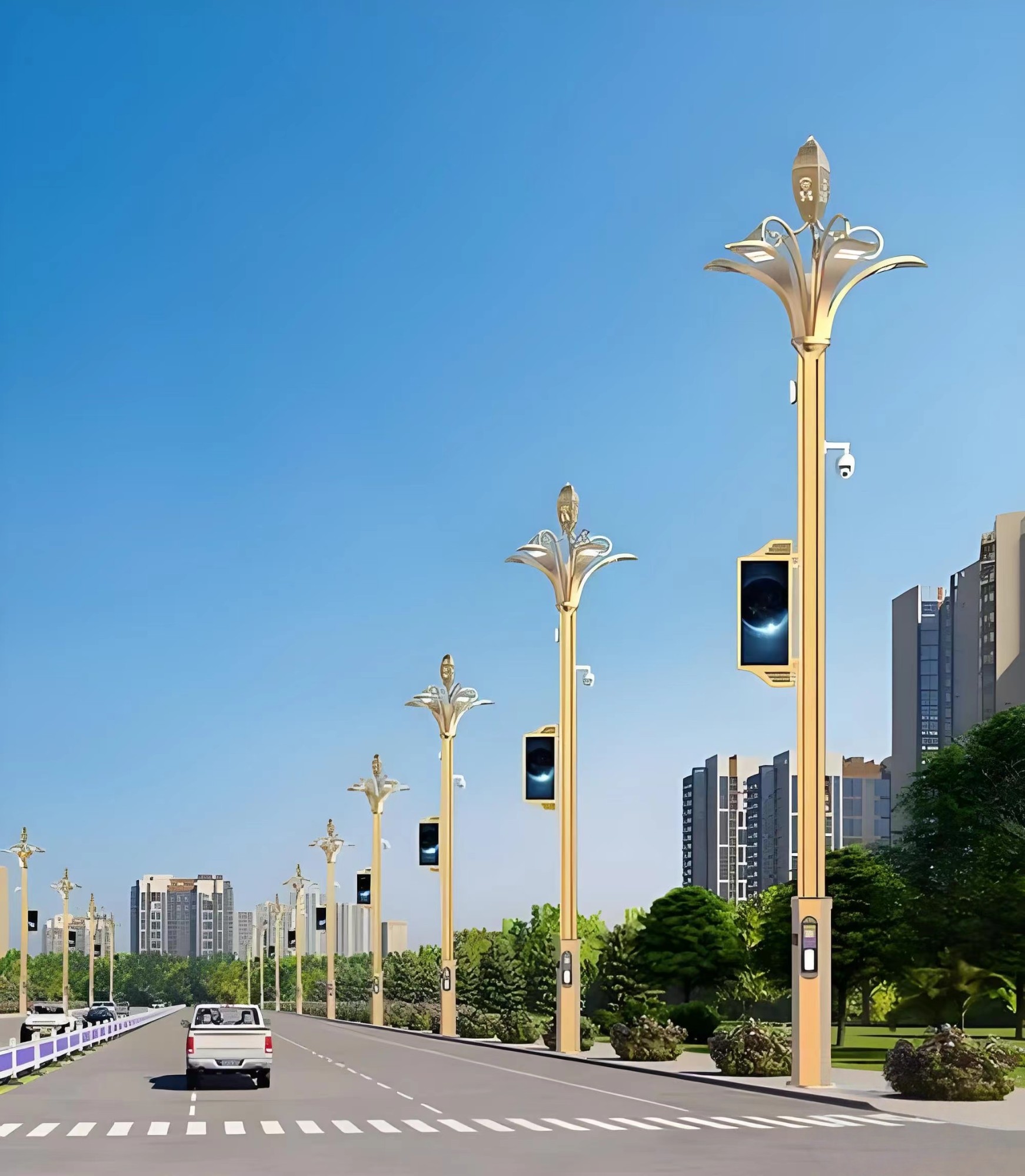 5G Smart Street Light in Shenzhen: Integrated Smart City Infrastructure Solution