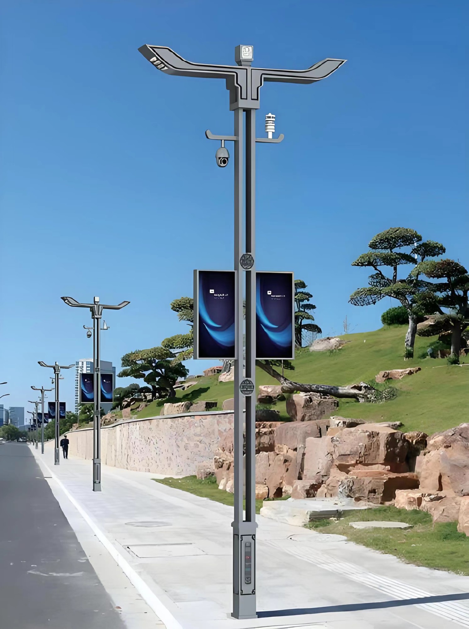 5G Smart Street Light in Shenzhen: Integrated Smart City Infrastructure Solution