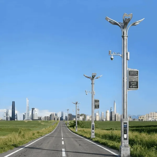 20-Pole Smart Solar Street Light Pilot Project in Mexico | Kototerk