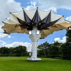 Membrane Structure Electric Telescopic Umbrella: A New Choice Redefining Outdoor Shade with 