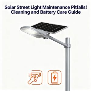Avoid these pitfalls when maintaining solar streetlights! Cleaning and Battery Care Guide