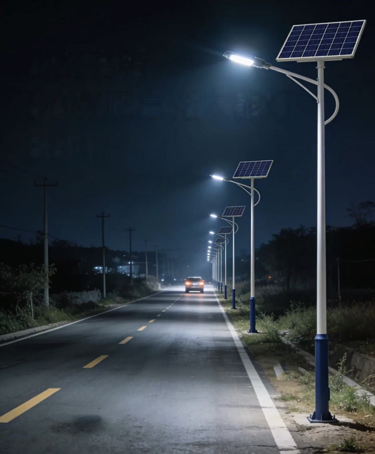 Saudi Expressway Solar Street Light Engineering Guide: Starting from Design Life The power of the generator matches the battery capacity