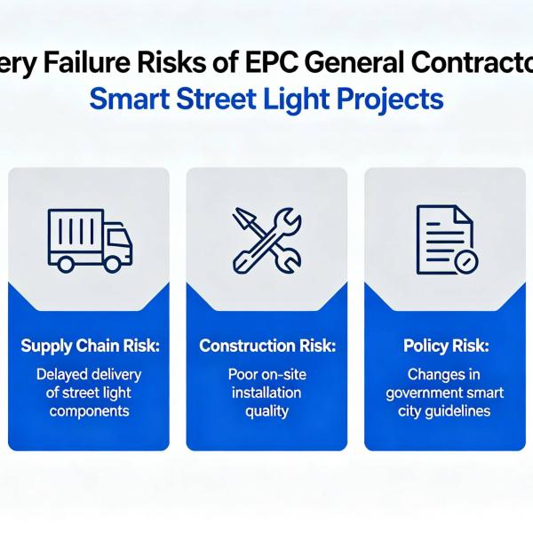 Smart Streetlight Projects: Where Are EPC Contractors Most Likely to Fail at Delivery?