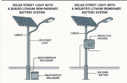 Smart Streetlight Battery Placement: The True Costs of Three Design Options