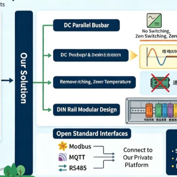 South American Smart Pole Project: Reducing Long-Term Maintenance Costs with a Pure DC Power Architecture