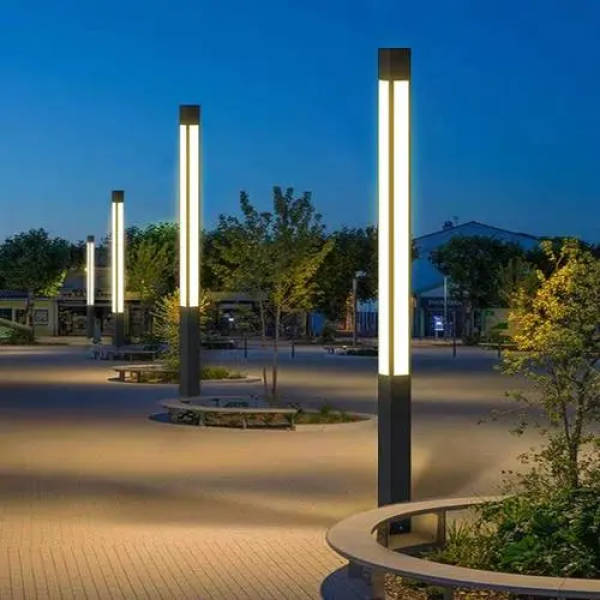 Kototerk Modern LED Garden Light | 15W-30W Commercial Landscape & Post Light