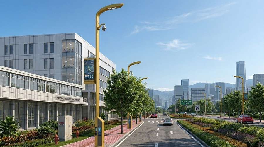 5G Smart Street Light urban deployment